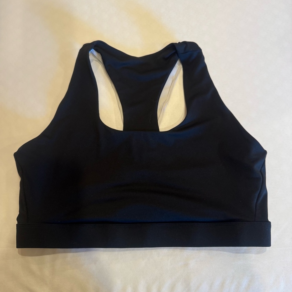 Fabletics Midnight Black Sports Bra